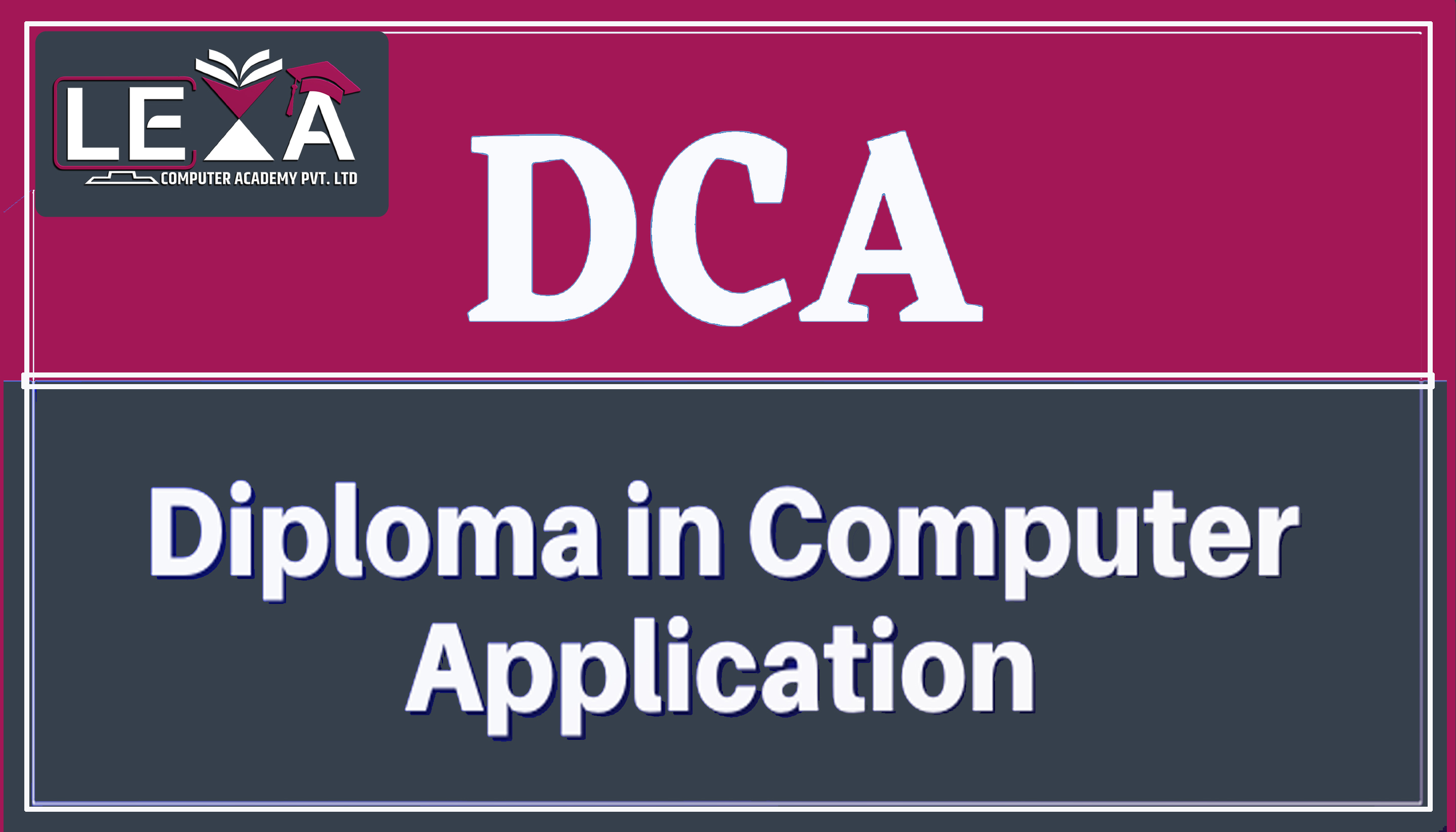 Diploma In Computer Application